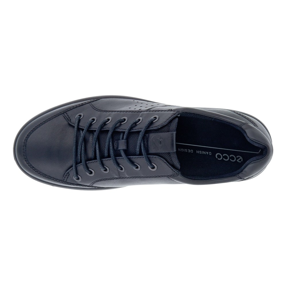 ECCO Mens Sneakers Black - Soft Classic - NCW-745380